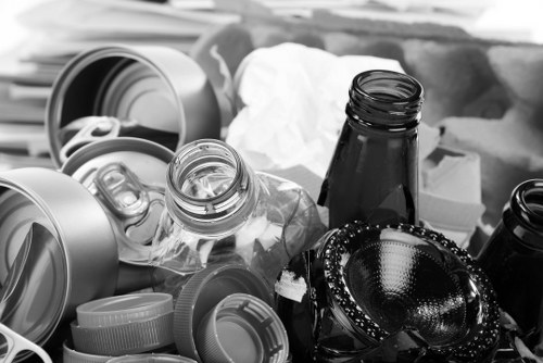 Team training session for safe rubbish handling and vehicle checks